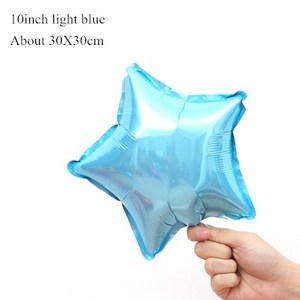 Ballon en aluminium en forme d'étoile à cinq branches de 18 pouces, ballon en feuille pour décoration de Noël, de <span class=keywords><strong>mariage</strong></span> ou de fête - Product Image 6
