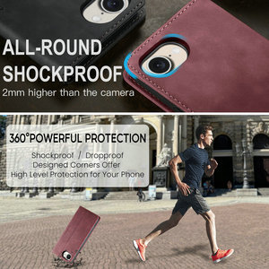 Caseme เคสฝาพับหนังสำหรับ <span class=keywords><strong>iPhone</strong></span>, เคสฝาพับหนัง16E มีที่ใส่บัตรแม่เหล็กเคสโทรศัพท์มือถือสำหรับ <span class=keywords><strong>iPhone</strong></span> 16E <span class=keywords><strong>SE</strong></span> <span class=keywords><strong>2024</strong></span> - Product Image 5