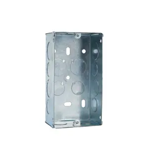 Caja GI galvanizada 3x6 de alta calidad a bajo precio para proyecto