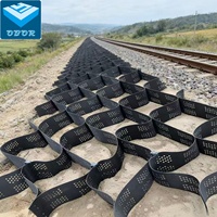 Géocell en HDPE avec une profondeur de cellule de 50 à 250 mm pour la stabilisation des sols, la protection des pentes, le renforcement des routes et la lutte contre l'érosion