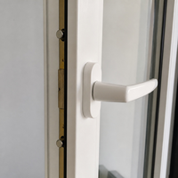 Fenêtre à battant en PVC blanc, double vitrage, verre trempé 5+9A+5 2,0 mm, système de verrouillage multipoints, certifiée Energy Star