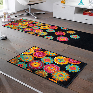Custom <strong>Funny</strong> <strong>Doormat</strong> With Washable Rubber Backing Classic Style Home Floor Mat Nylon Inner Circle Runner Hallway Kitchen Rugs - Product Image 6