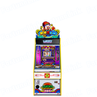 Pousse-pièces personnalisé OEM/ODM à vendre pour centres de jeux, fourni comme machine de jeu d'arcade avec une qualité stable et un système de distribution de pièces.