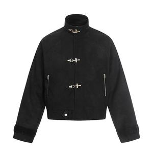 XiangHong Amerikaanse Retro Vliegtuig Lederen Jas Heren Zware Jas Op Maat Gemaakt Lederen Jas Heren Lederen <span class=keywords><strong>Blazer</strong></span> Heren - Product Image 1