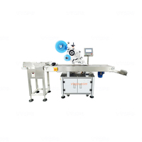 Machine d'étiquetage automatique VTOPS pour sachets en aluminium, étiqueteuse plate, machine d'étiquetage de pagination de cartes