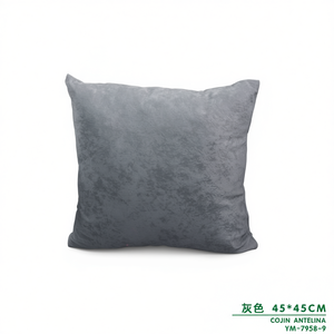 Cuscini e Imbottiture Antelina Ice Point Velvet Grey 45*45 - Product Image 2