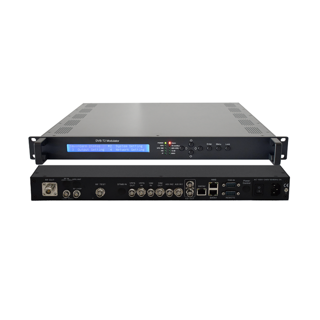KUNUOMAGIC IP ASI Digital TV Multiplexer DVB-T2 T2MI Modulator Transmission Gateway Processor SFN 4-PLP MISO Support 1PPS Input
