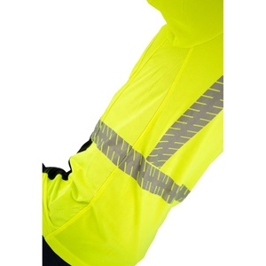 T-shirt de sécurité haute visibilité réfléchissant pour hommes, vêtements de travail de construction respirants à séchage rapide, chemise de travail routier extérieur personnalisable - Product Image 5