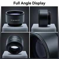 Vente d'usine 5MP 10MP Fixed C mount industriel machine vision 355nm Telecentric Scan F theta Lens UV laser focalisation