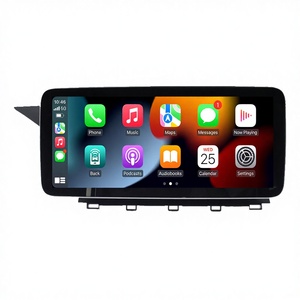 Radio de coche Mookaka 12,3 "Linux para <span class=keywords><strong>Mercedes</strong></span> Benz <span class=keywords><strong>GLK</strong></span> 2013 2014 <span class=keywords><strong>2015</strong></span> pantalla Linux con Carplay FM AM GPS SIM DSP - Product Image 1