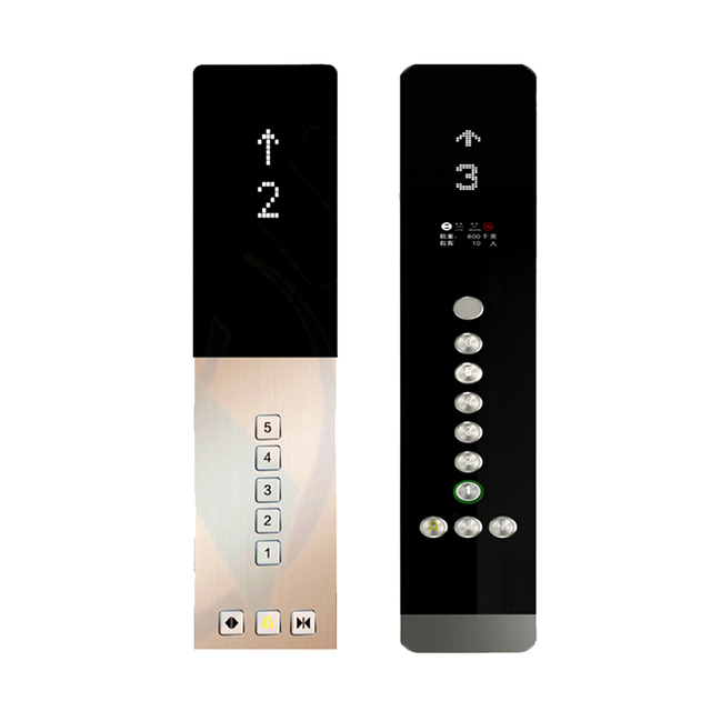 Factory Price CZANF Hotel Elevator Parts Stainless Steel Elevator Button Operation Panel Access Control COP LOP Touch Panel