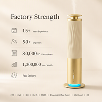 Diffuseur d'arômes sans eau 2026 rechargeable en alliage d'aluminium, machine à parfum intelligente avec application, 200m³