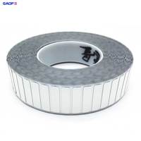 Autocollant adhésif brillant pour vulcanisation pneu code à barres matériau PET pour usage industriel chimique étiquette de pneu en caoutchouc