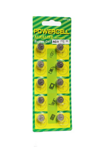 Pila de botón alcalina de buena calidad AG9 LR936 1.5V para juguetes, electrónica de consumo, relojes y controles remotos - Product Image 3