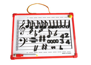 Tableau musical interactif magnétique effaçable à sec Orff pour l'enseignement de la musique aux enfants et aux étudiants - Vente en gros - Product Image 6