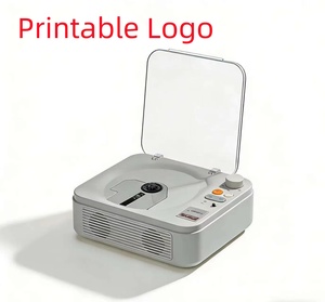 Reproductor de CD Portátil Retro de Escritorio, Sistema de Audio HIFI con Sonido BT USB MP3, Altavoz de Escritorio para el Hogar, Dormitorio, Estudio, Regalo - Product Image 4
