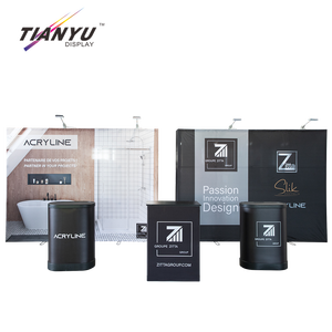 Nhôm di động triển lãm vải tường Pop Up hiển thị quảng cáo đứng Pop Up truy cập với trường hợp thực hiện - Product Image 1