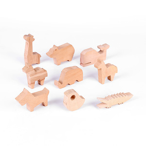Série d'artisanat DIY : Modèles d'animaux de <span class=keywords><strong>la</strong></span> forêt faits à <span class=keywords><strong>la</strong></span> main avec techniques de meulage et de découpe – Ornements semi-finis - Product Image 5