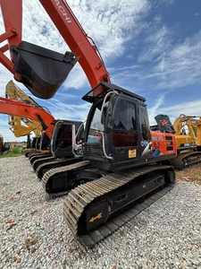 Excavadora de segunda mano 20ton Hitachi ZX200 Excavadora sobre orugas Maquinaria de movimiento de tierra Hitachi ZX200 para la venta - Product Image 4