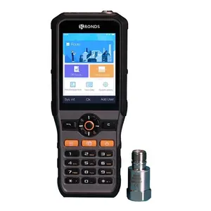 Predictive maintenance and analysis portable vibration meter with PC software for machine monitoring