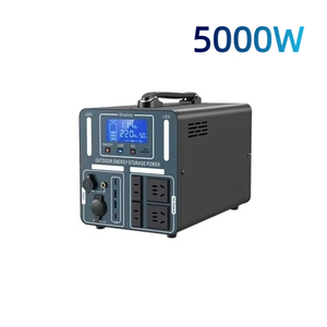 1500W 1000W 500W Portable Power Station Metal Solar Battery 48Ah 60Ah Solar Power System for Camping Metal Construction f - Product Image 4
