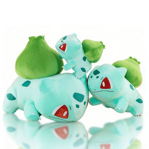 Venta al por mayor de figuras de peluche de Bulbasaur de 30-90 cm, derivados de animación, juguetes de anime para niños, muñecos de peluche de Pokémon - Product Image 5