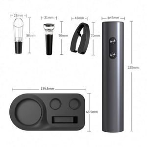 Best Selling Products Red Wine Gifts <b>Battery</b> Operated Automatic Cordless Electric Wine Opener - Product Image 4