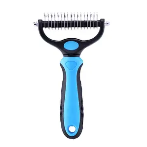 Groom Professional Dematting DeShedding Beauty Tools Dog Brushing Pet Hair Remover Grooming Brush For Dog Cat Undercoat Knot