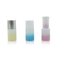 Bouchon automatique vide avec brosse carrée pour vernis à ongles Uv, pièces, flacons de vernis à ongles, Super qualité, 15ml