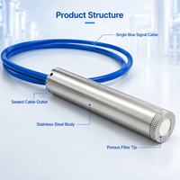 Vibrating Wire Piezometer Stainless Steel Pore Water Pressure Sensor for Dam Tunnel Slope Monitoring