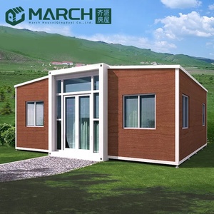 Casa Contenedor Plegable Prefabricada de Aluminio Expandible e Impermeable de 20-40 pies, Cuatro Dormitorios, Diseño Moderno, <span class=keywords><strong>Espacio</strong></span> de Vivienda Móvil de Lujo - Product Image 4