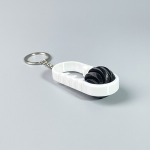 Nouveauté en gros : Jouets anti-stress EDC à spirale tridimensionnelle pour les doigts, structure 3D, ornement tourbillonnant bicolore - Product Image 6