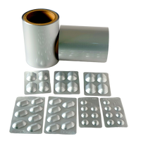 Rouleau de formage à froid en aluminium composite pour blister pharmaceutique, alliage 8021, 130-250 microns, structure OPA/AL/PVC pour l'emballage de pilules