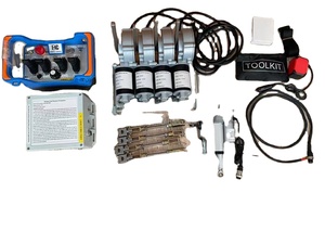 משאית כבדה באיכות הטובה ביותר 5 טון טלסקופי בום הידראולי משאית רכוב מנוף שליטה מרחוק ip67 עמיד למים 500 מ 'עובד - Product Image 6