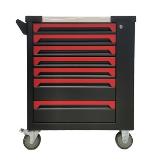 Chariot d'atelier à 7 tiroirs pour réparation automobile, avec outils - Product Image 2