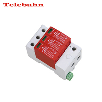 Parasurtenseur 127V/254V 20-50kA pour phase divisée avec fil N, protection contre les surtensions IP20
