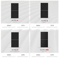 Panneaux solaires bifaciaux haute puissance Longi Himo X10 660W-670W Technologie HPBC 2.0 Modules photovoltaïques N-Type Demi-cellule Palette