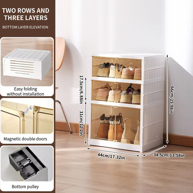 [Double row with pulleys] 3 layers