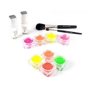 Kit de tatouages temporaires fluorescents UV néon à paillettes pour enfants et adultes, <span class=keywords><strong>maquillage</strong></span> corporel longue tenue 7 jours, idéal pour les fêtes - Meilleures ventes - Product Image 5