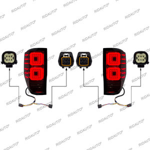 <strong>Halogen</strong> to LED Smoked Black Tail Light Back Stop Lamp Rear Light Fit for Ford Ranger 2012 2015 2018 2021 <strong>T5</strong> T6 T7 T8 PX3 - Product Image 6