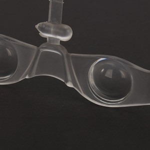 Transparent Rimless <b>Eyeglasses</b> <b>Frames</b> Oval Shape For Adults Unisex Clear Design - Product Image 4