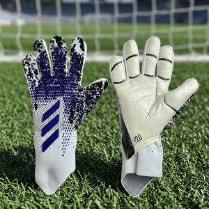 Soccer Goalkeeper <b>Gloves</b> Anti Slip Latex <b>Grip</b> Breathable Goalie Training Match Football <b>Gloves</b> Adults Youth Finger Save - Product Image 2
