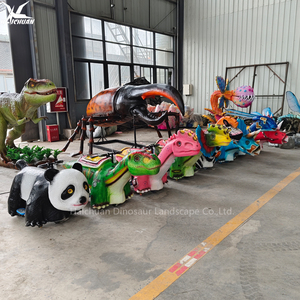 Nhà cung cấp vàng Pin điện hoạt động vui chơi giải trí cử động đi xe khủng long động vật xe đồ chơi khủng long đi xe tay ga cho trẻ em - Product Image 5