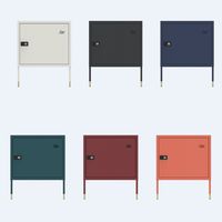 Armoire de chevet convertible moderne en fer, prix d'usine, pour chambre à coucher, salon, hôtel et atelier