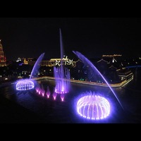Bomba Sumergible para Fuentes SS304 con Control DMX LED RGB para Fuentes Musicales Danzantes, Lagos Artificiales y Decoración Acuática para Estadios