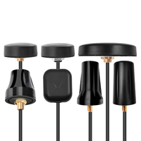 Antenne de cabinet combo 2x2 MIMO 2,4 GHz, base magnétique avec deux connecteurs RP-SMA pour routeur / passerelle / point d'accès MIMO