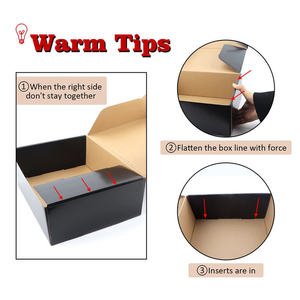 Biểu tượng tùy chỉnh chống bụi hộp giấy Bao bì sang trọng hộp quà tặng di động lật bao gồm lưu trữ hộp carton - Product Image 5