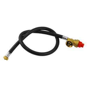 Vanne régulatrice de pression moyenne 1 LB avec tuyau pour cuisinière à <span class=keywords><strong>gaz</strong></span> butane portable, convertisseur de <span class=keywords><strong>bouteille</strong></span> d'un kilogramme - Product Image 1