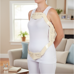 Orthèse de soutien lombaire Jewett, corset anti-hyperextension, sangles réglables, ajustement confortable, matériau durable, design ergonomique - Product Image 3