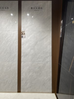 Carrelage en porcelaine poli grand format 1000x1000mm effet marbre, carrelage de sol en grès cérame Porcelanato, fourni par Foshan